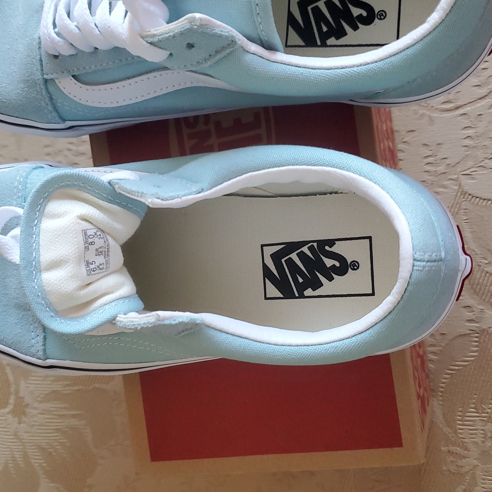 Vans Old School VR3 Shoe/Theory Canal Blue - Picture 9 of 15